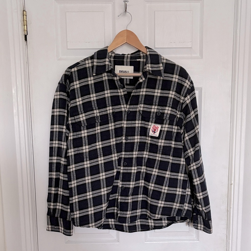 Deus Cozy flannel Plaid Shirt